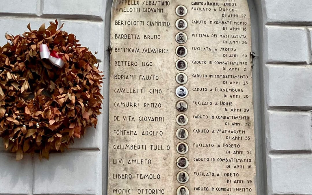 LAPIDE COLLETTIVA IN PIAZZALE CANTORE A MILANO – PORTA GENOVA