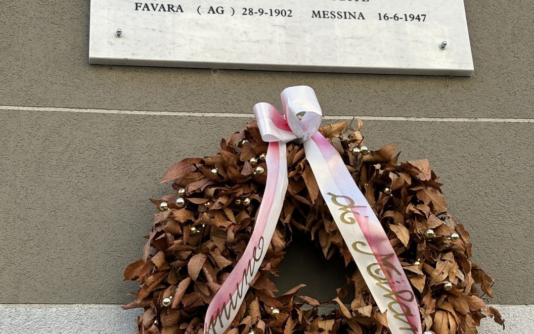 LAPIDE IN MEMORIA DI ANTONIO GALIANO A MILANO