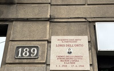 LASTRA IN RICORDO DI LORIS DELL’ORTO A MILANO