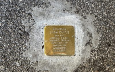 PIETRA D’INCIAMPO IN RICORDO DI EMMA CASATI A LECCO