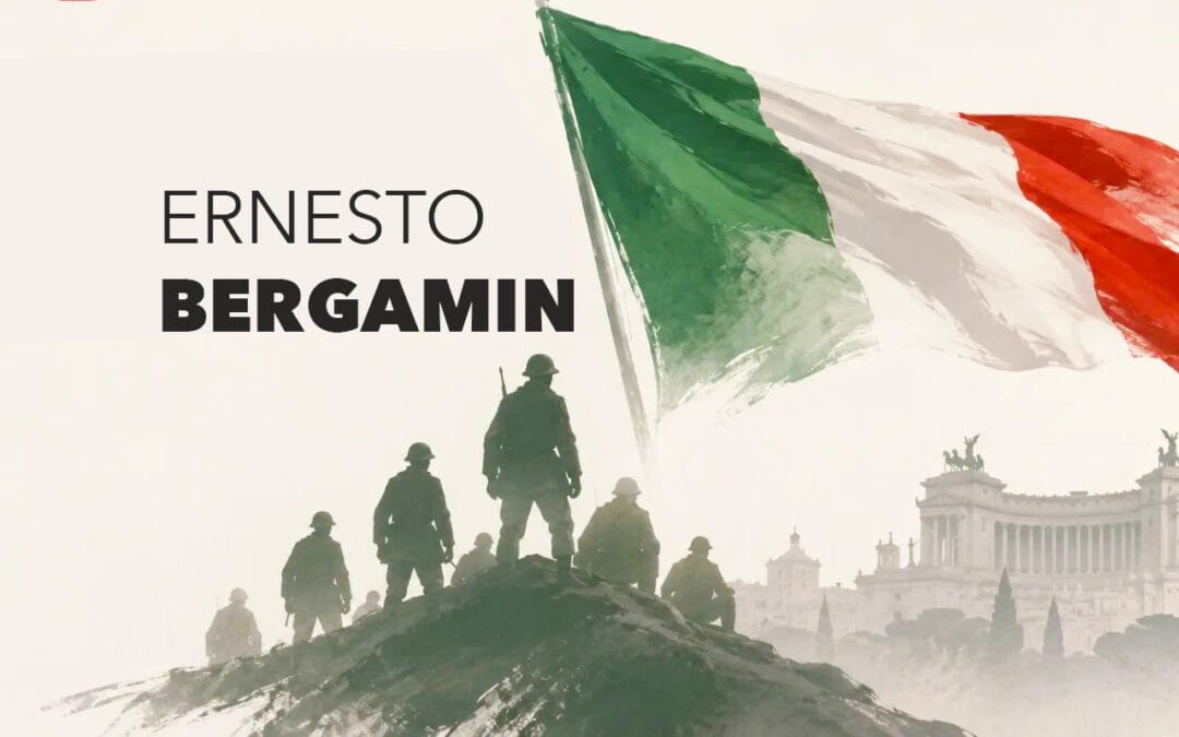LASTRA IN MEMORIA DI ERNESTO BERGAMIN A POZZUOLO DI CAMERINO